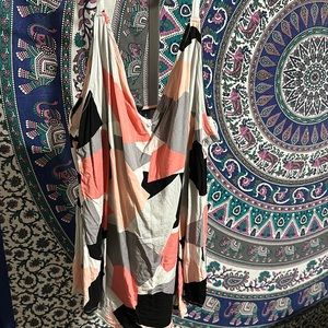 Pink Block Swing Cami